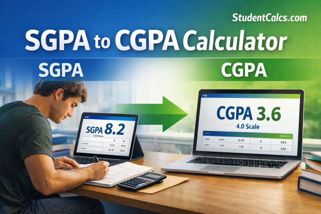 How to Find CGPA from SGPA